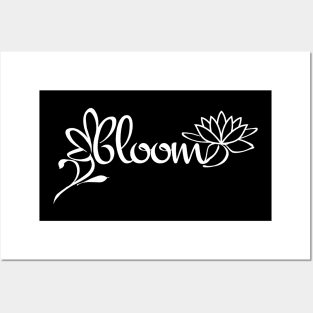 Bloom Logo Posters and Art